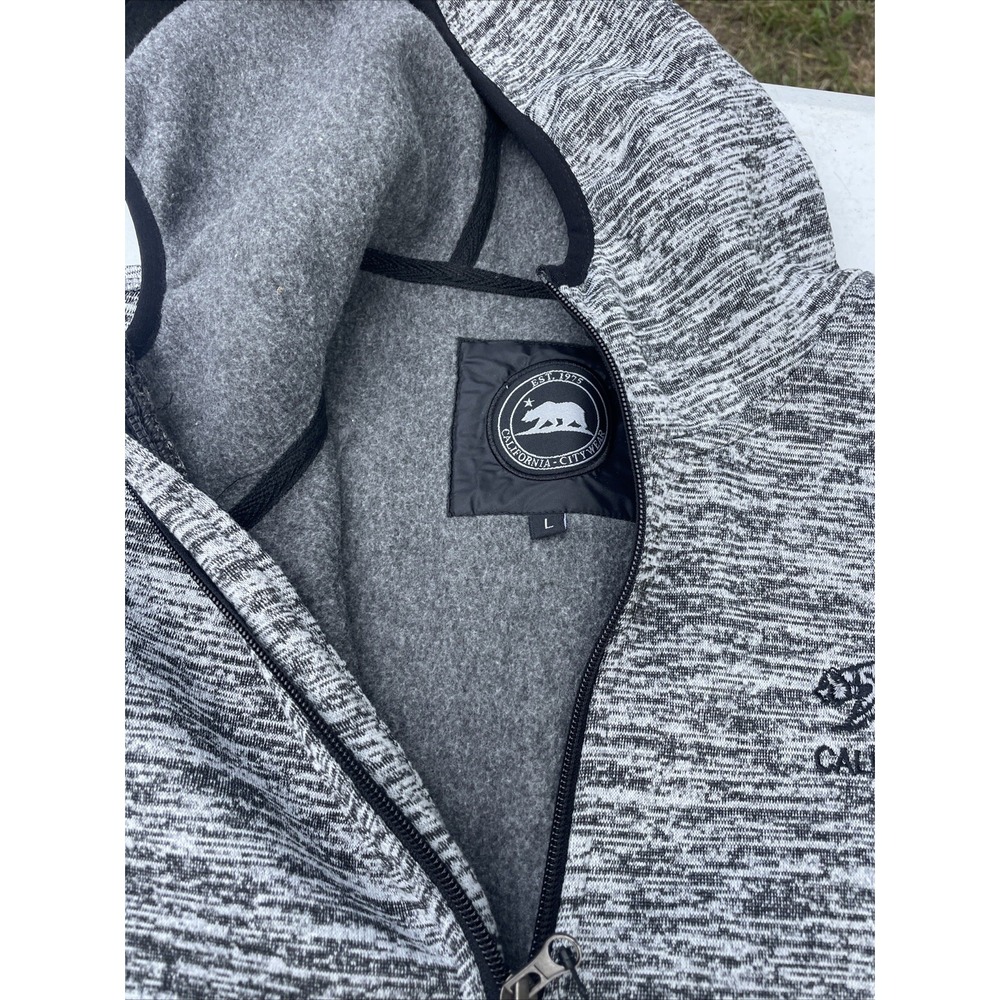 California Bear full-zip jacket Size Large - Picture 4 of 11